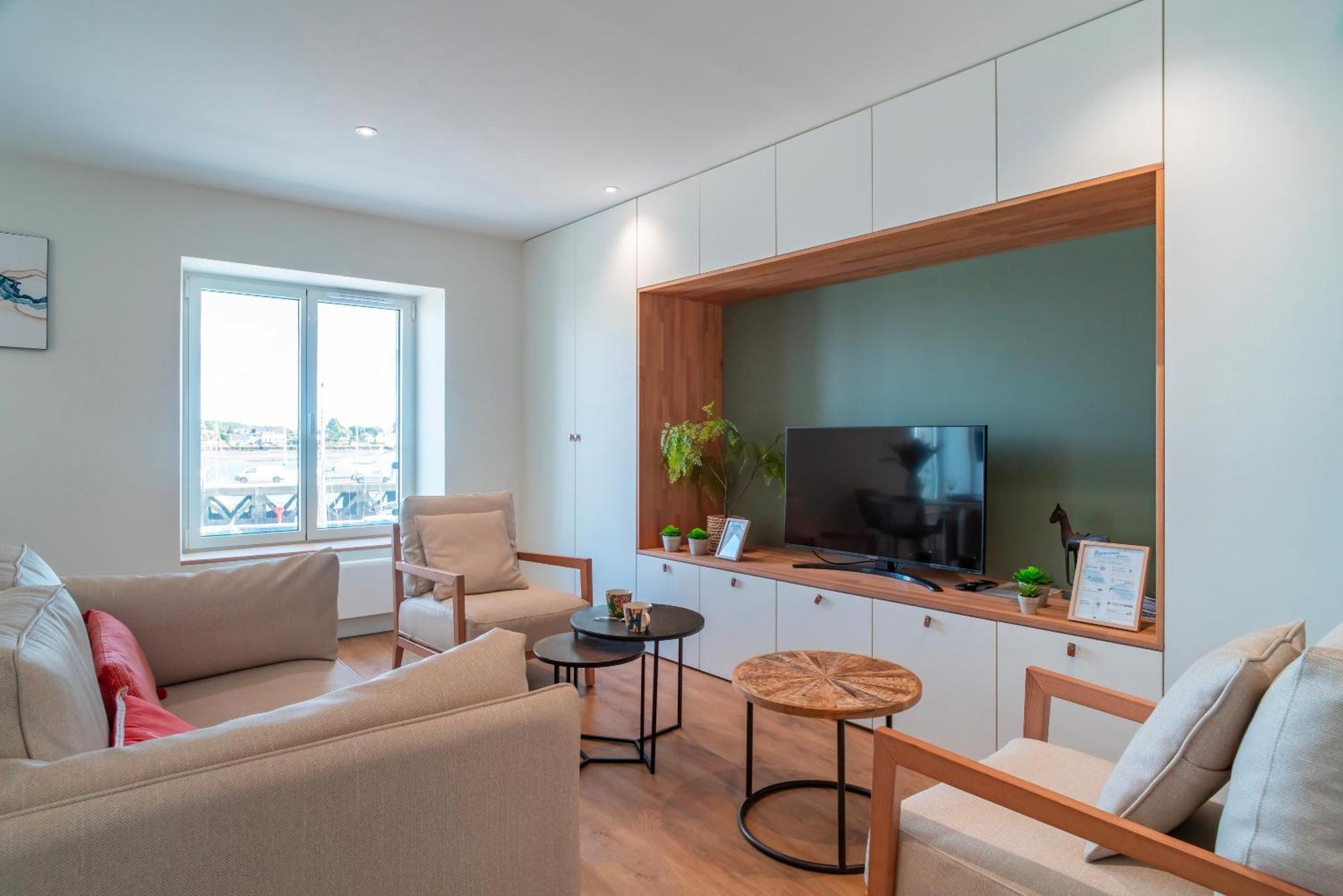 Villa Du Port 2 - Appt Vue Port Ла-Трините-сюр-Мер Экстерьер фото